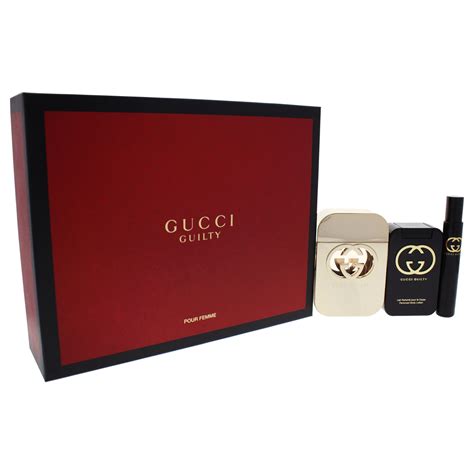 gucci guilty perfume 75ml gift set|gucci guilty perfume boots.